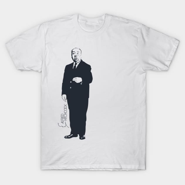 Alfred Hitchcock T-Shirt by Frajtgorski
